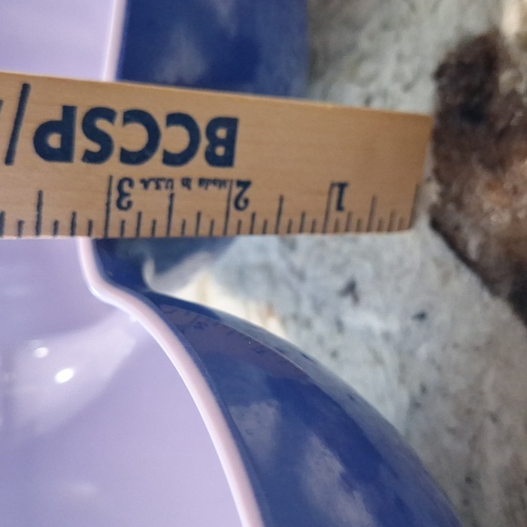 ๐ Triple dip serving bowl by Random Acts of Summer. Purple! - Picture 6 of 10